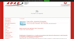 Desktop Screenshot of adaofriuli.com